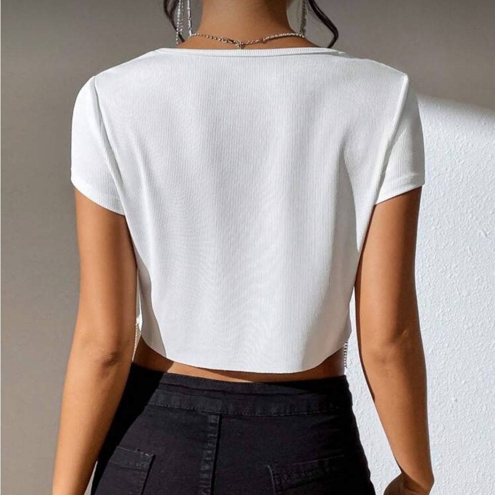 SHEIN Cropped Rave Top - Picture 5 of 10